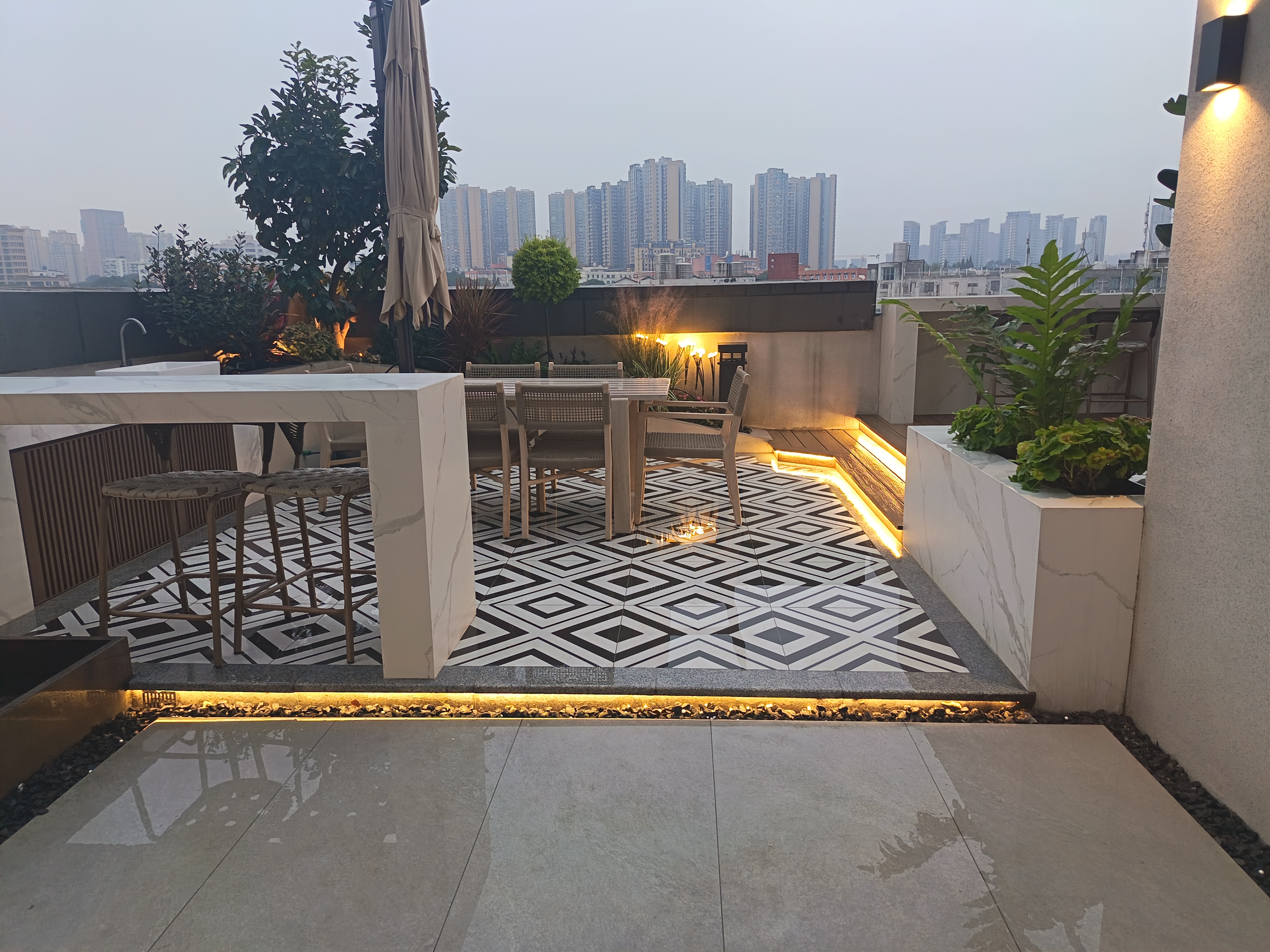 成都私家花园设计施工