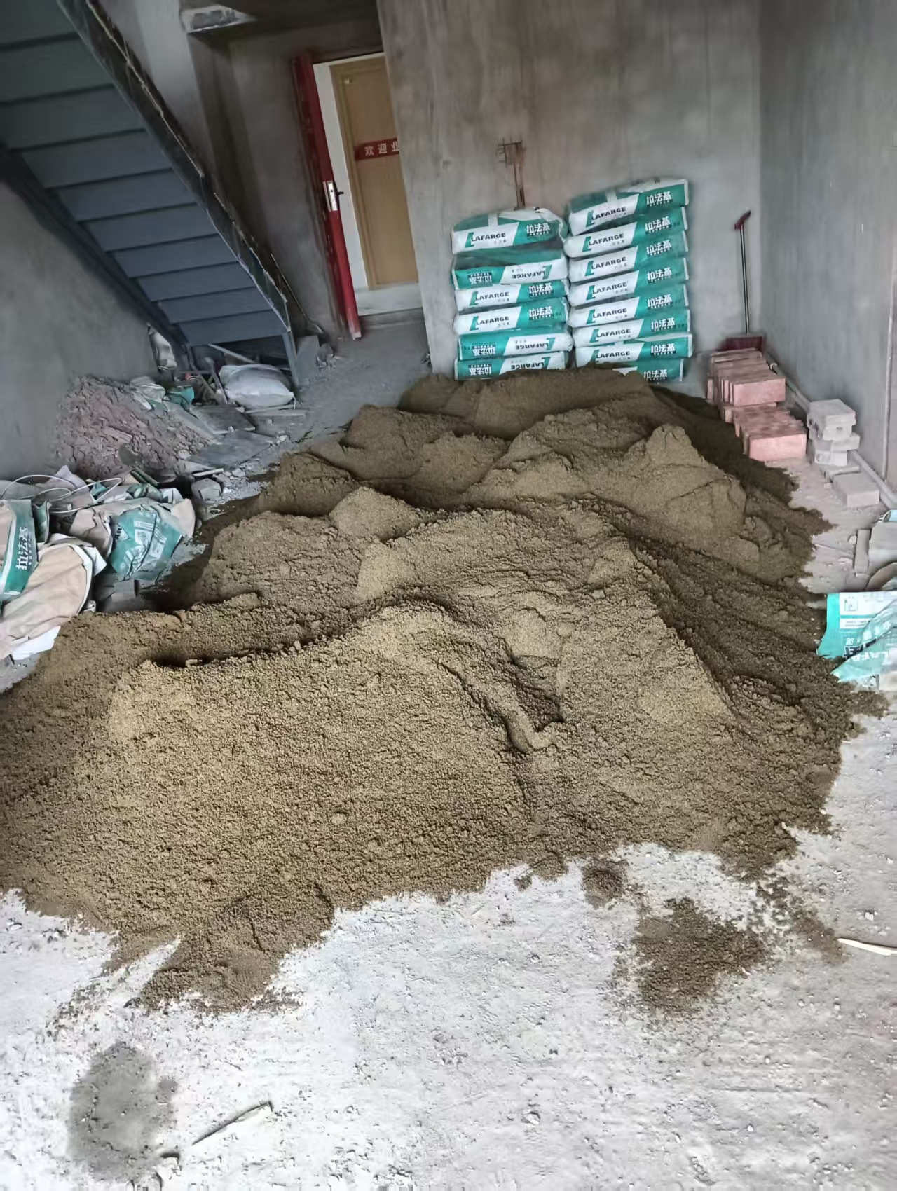 青白江，金堂、广汉河沙水泥配送