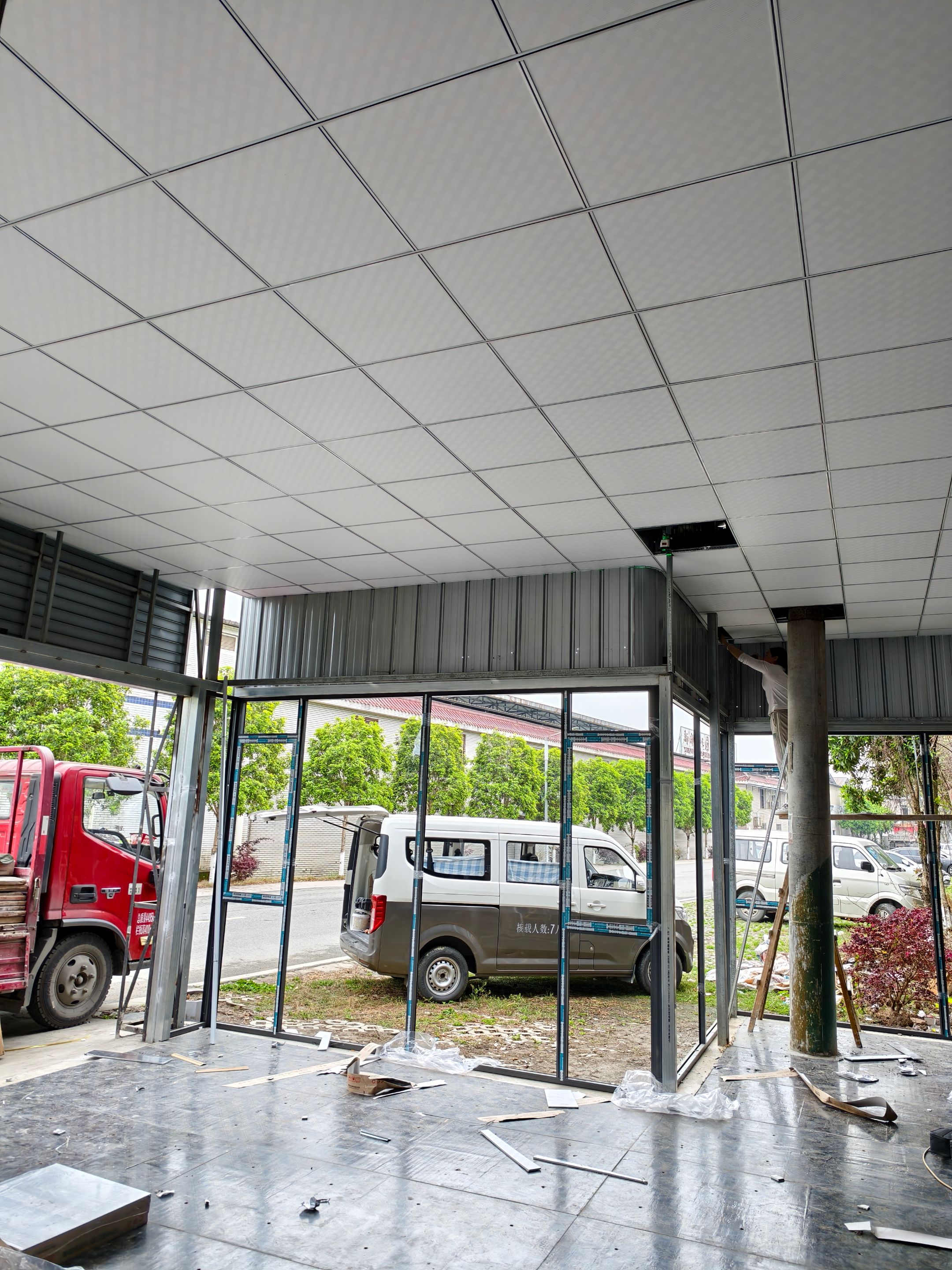 专业600&times;600三防板吊顶，矿棉吸音板吊顶，