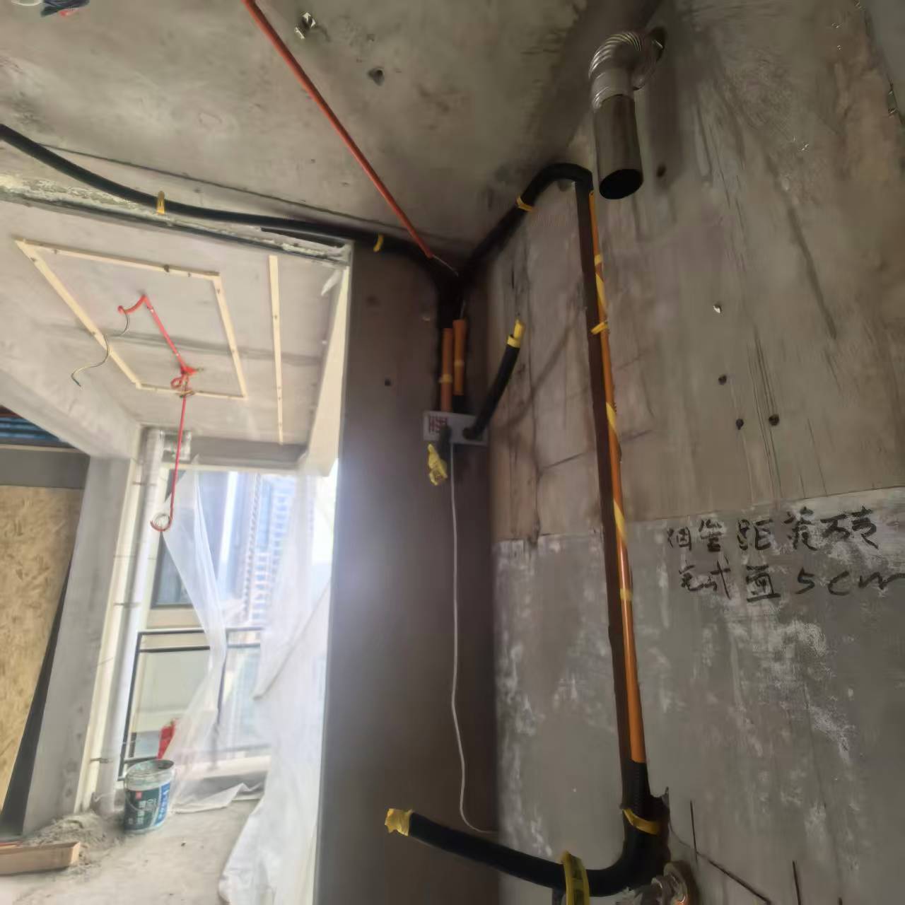 天燃气管道室内安装