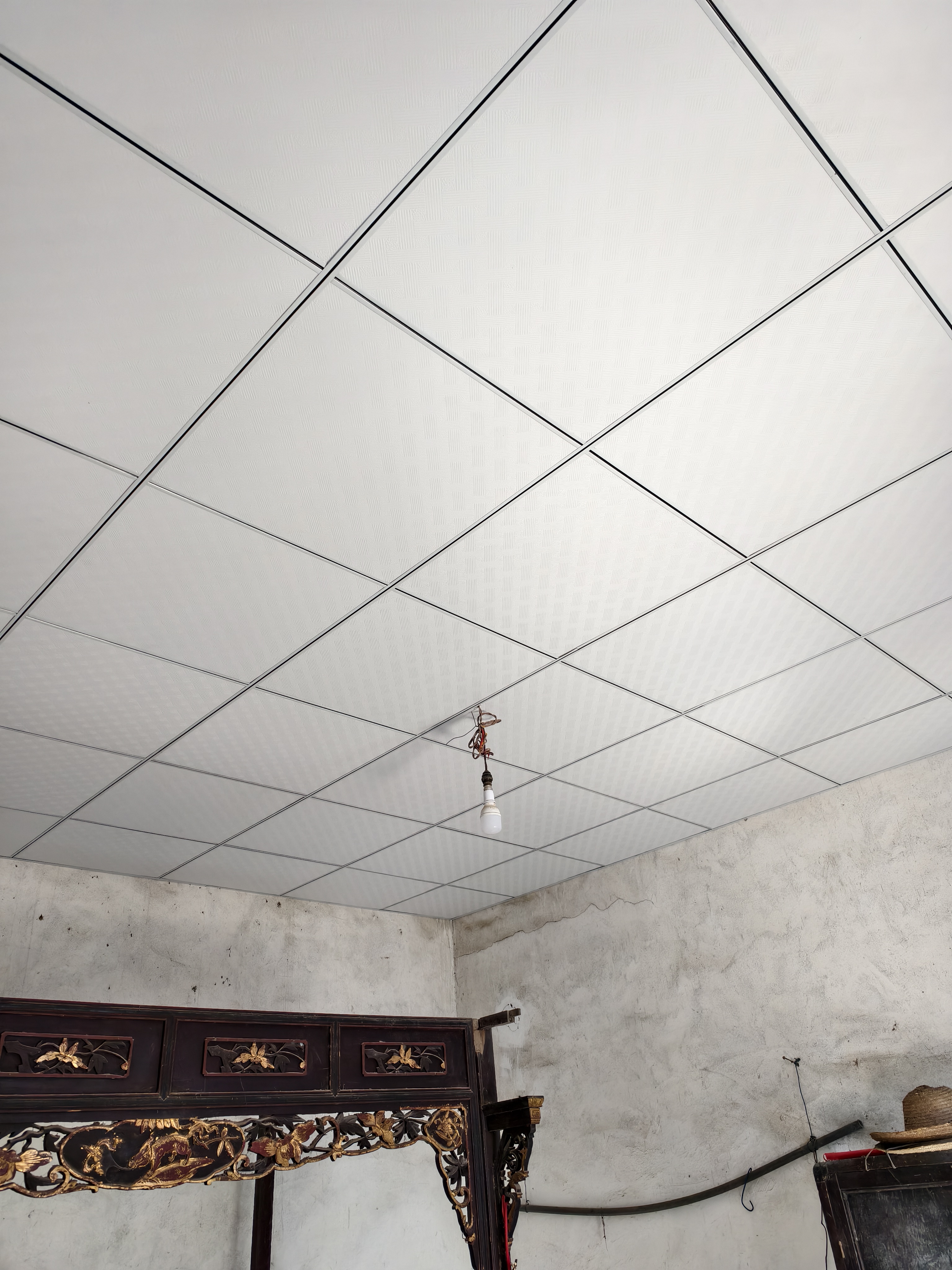 600&times;600三防板吊顶，防潮板吊顶，小石膏板吊顶，矿棉板吊顶，15982482104